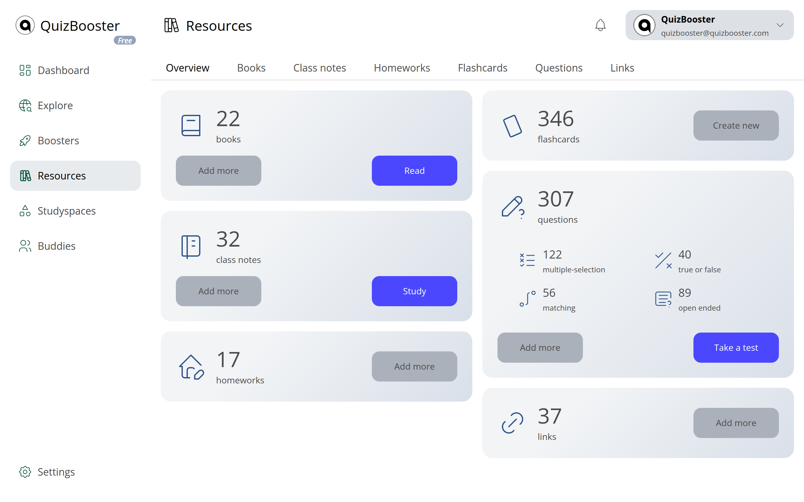 QuizBooster Study Resources & eBooks